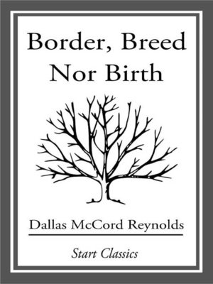 cover image of Border, Breed nor Birth